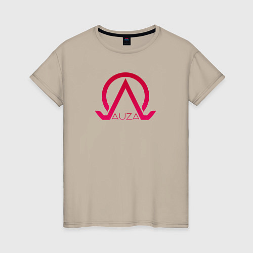 Женская футболка Auza Corp Red / Миндальный – фото 1