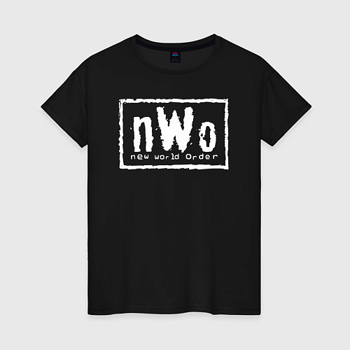 Женская футболка New World Order / Черный – фото 1