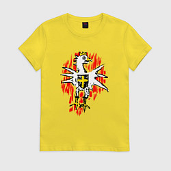 Женская футболка Герб Радовида - рисунок Геральда из квеста