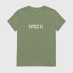 Женская футболка Руна счастья