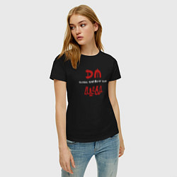 Футболка хлопковая женская Depeche Mode - Spirit shirt, цвет: черный — фото 2