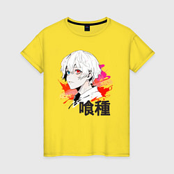 Женская футболка Аниме персонаж парень
