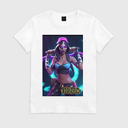 Женская футболка League of Legends Akali Kda