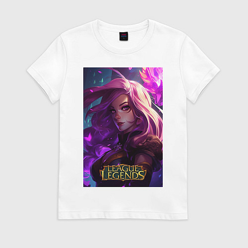 Женская футболка League of Legends Kaisa Kda / Белый – фото 1