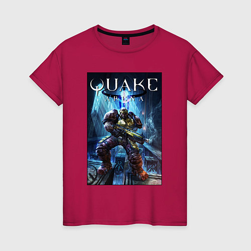 Женская футболка Quake arena - Ranger / Маджента – фото 1