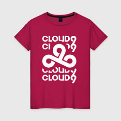 Женская футболка Cloud9 - in logo