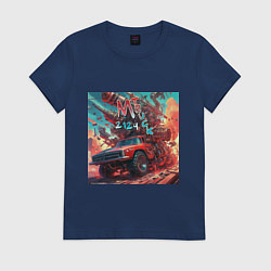 Женская футболка M Truck 2124