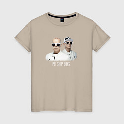 Женская футболка Pet Shop Boys - A Band