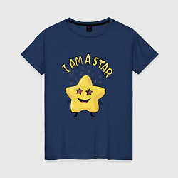 Женская футболка I аm a star