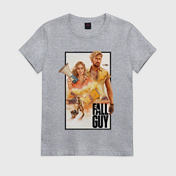 Женская футболка Каскадеры Райан Гослинг и Эмили Блант