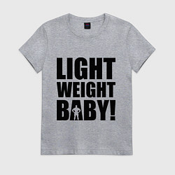 Женская футболка Light weight baby