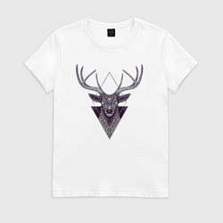 Женская футболка Трехглазый олень
