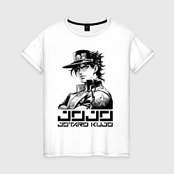 Женская футболка Jotaro Kujo - jojo ai art