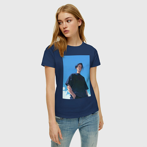 Женская футболка Сугуру Гэто / Тёмно-синий – фото 3
