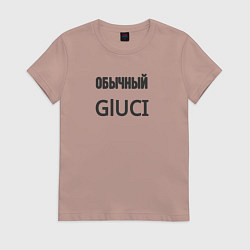 Женская футболка Обычный gluci