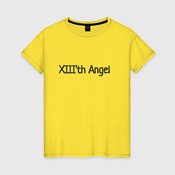 Женская футболка XIIIth angel