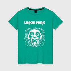 Женская футболка Linkin Park rock panda