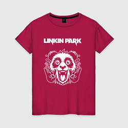 Женская футболка Linkin Park rock panda