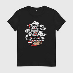 Женская футболка Тетрис убийца