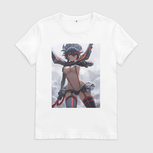 Женская футболка Убей или умри арт / Белый – фото 1