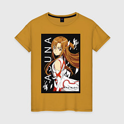 Женская футболка Асуна Юки мечник