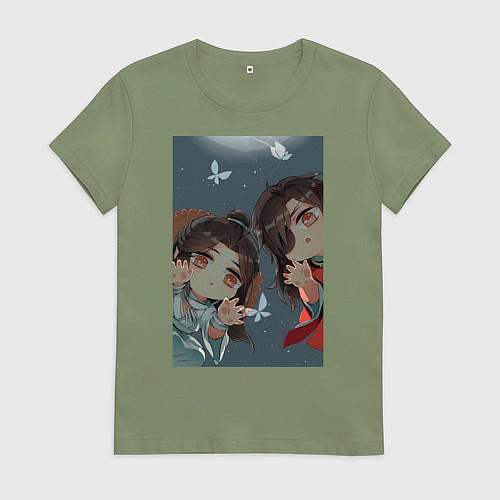 Женская футболка Лянь Се наследный принц / Авокадо – фото 1