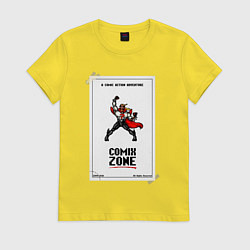 Женская футболка Comix zone - power