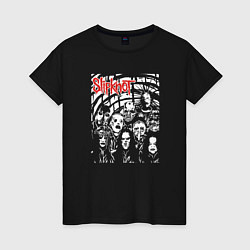 Женская футболка Slipknot rock band