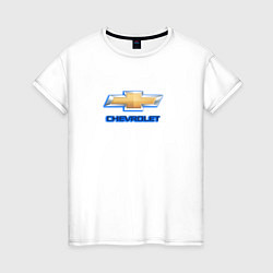 Женская футболка Chevrolet brend auto