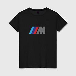 Женская футболка BMW logo sport