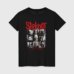 Женская футболка Slipknot rock band