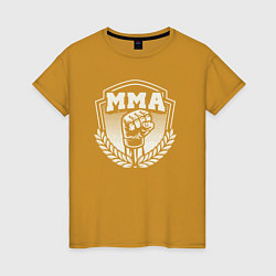 Женская футболка Кулак MMA