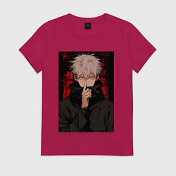 Женская футболка Магическая битва Тогэ Инумаки