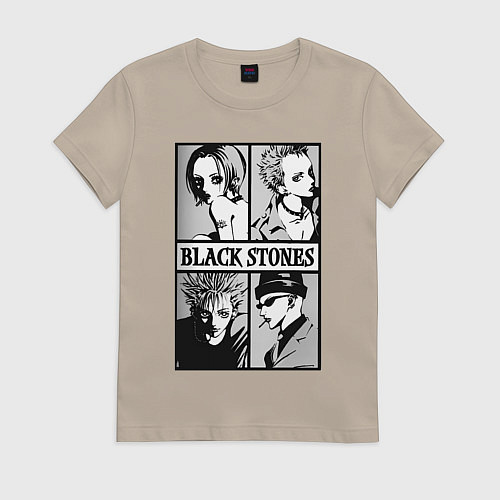 Женская футболка Нана Осаки / Миндальный – фото 1