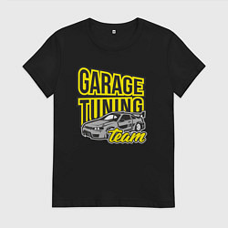 Женская футболка Garage tuning team