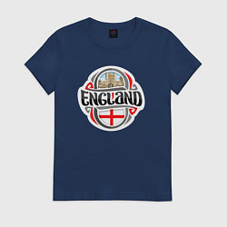 Женская футболка England counry