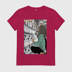 Женская футболка Кайдзю номер восемь Кафка Хибино