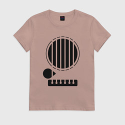 Женская футболка Моя гитара