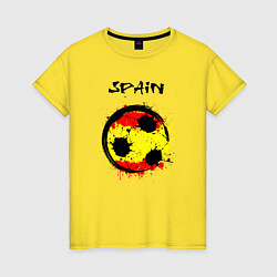 Женская футболка Football Spain