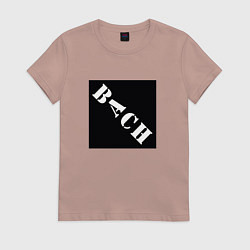 Женская футболка Bach