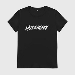 Женская футболка Мусоргский