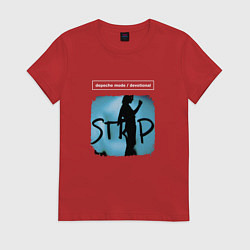 Женская футболка Depeche Mode - Devotional stripped