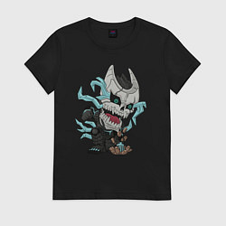 Женская футболка Кафка Хибино чиби Кайдзю номер 8