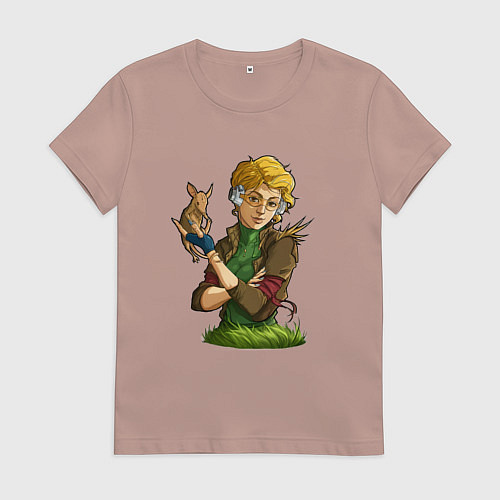 Женская футболка Фиби - RimWorld / Пыльно-розовый – фото 1