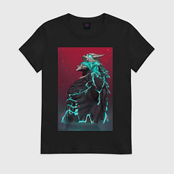 Женская футболка Кайдзю номер восемь Кафка Хибино арт