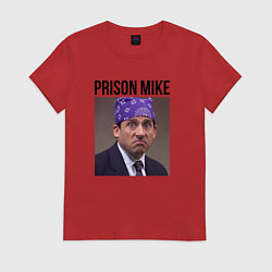 Женская футболка Prison mike Michael Scott - офис
