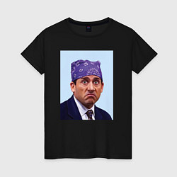 Женская футболка Michael Scott - Prison mike the office meme