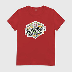 Женская футболка Бейсбольный турнир