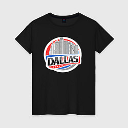 Женская футболка Dallas - USA