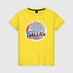 Женская футболка Dallas - USA